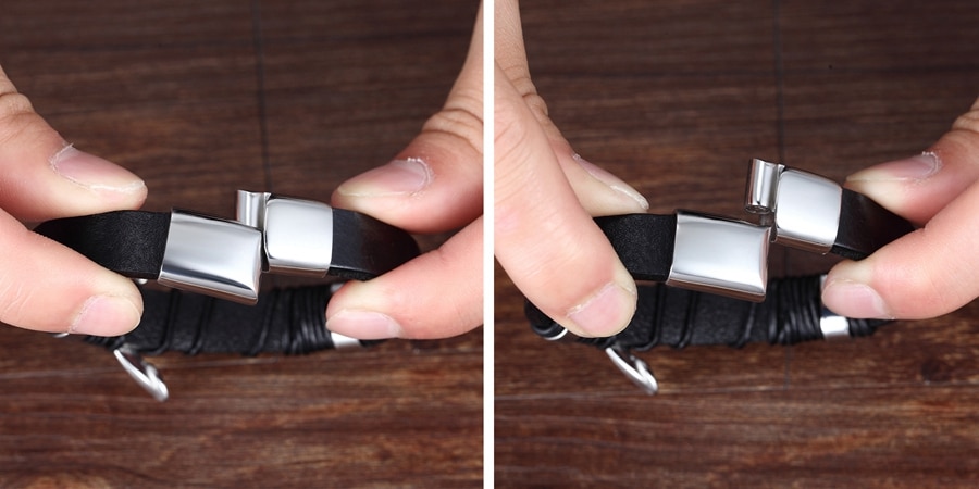 Stylish Genuine Leather Bracelets For Men Stylish Genuine Leather Bracelets For Men