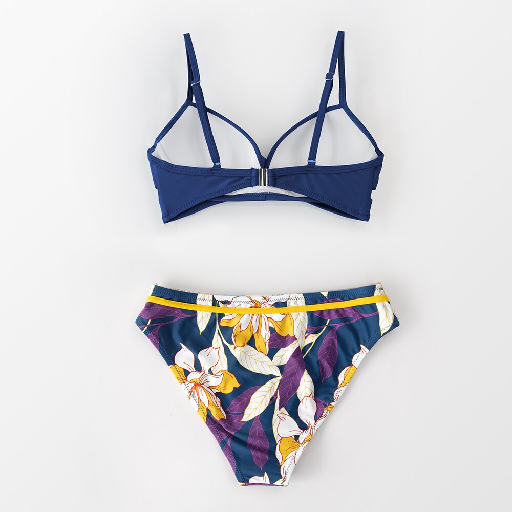 CUPSHE Push Up Floral Wrap Bikini Sets Women Sexy Thong Two Pieces Swimsuits 2021 New Girl Beach Bathing Suits Swimwear CUPSHE Push Up Floral Wrap Bikini Sets Women Sexy Thong Two Pieces Swimsuits 2021 New Girl Beach Bathing Suits Swimwear