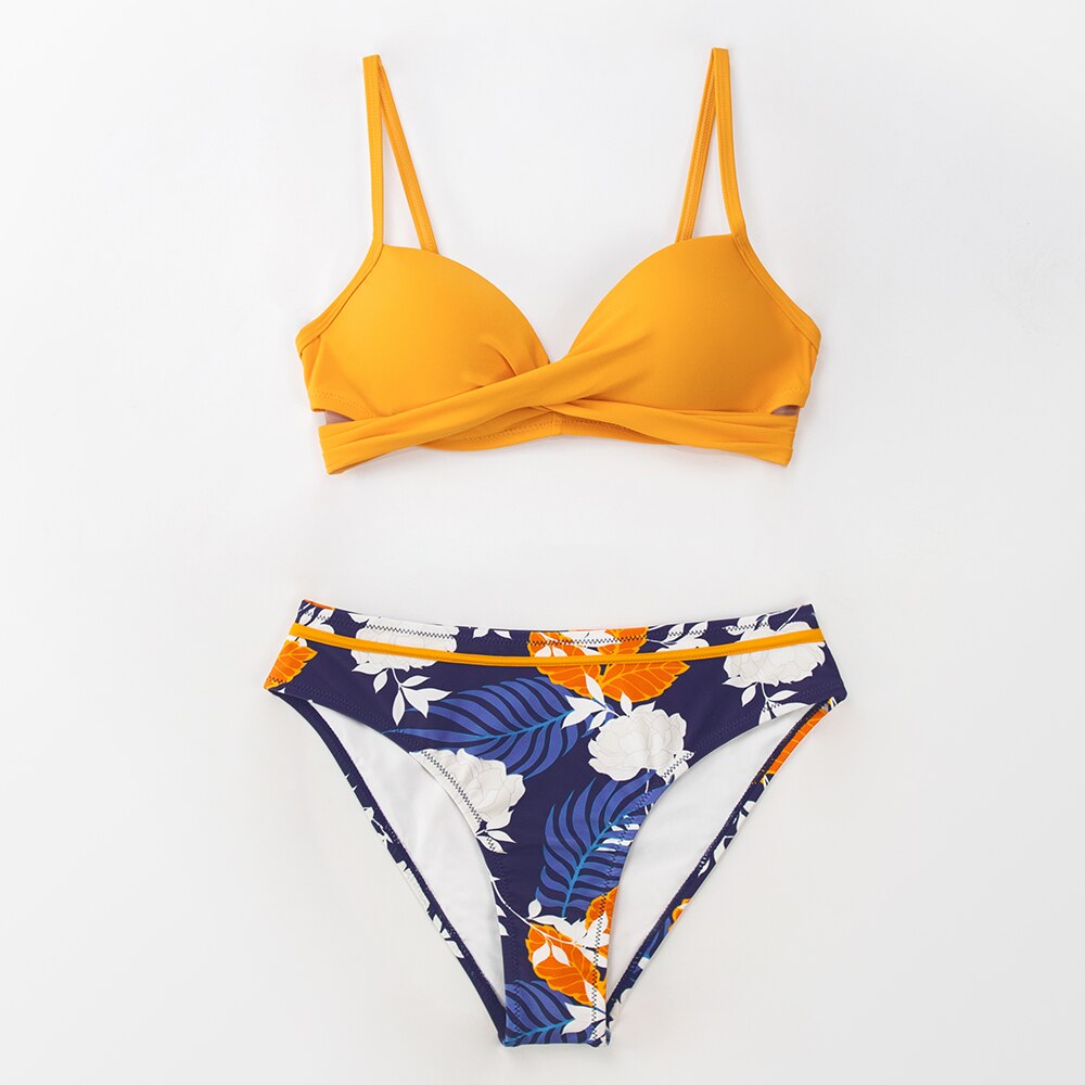 CUPSHE Push Up Floral Wrap Bikini Sets Women Sexy Thong Two Pieces Swimsuits 2021 New Girl Beach Bathing Suits Swimwear CUPSHE Push Up Floral Wrap Bikini Sets Women Sexy Thong Two Pieces Swimsuits 2021 New Girl Beach Bathing Suits Swimwear