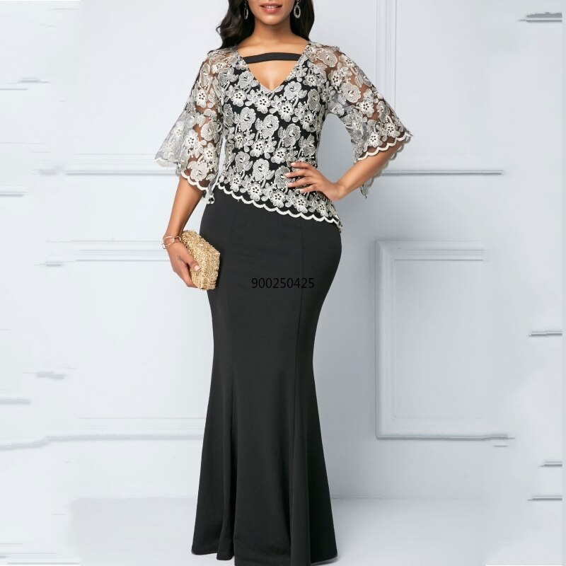 African Fashion Dashiki Print Patchwork Dress Women Clothes Pocket Ladies Bazin Nigerian Ankara Dress Split Long Robe Plus Size African Fashion Dashiki Print Patchwork Dress Women Clothes Pocket Ladies Bazin Nigerian Ankara Dress Split Long Robe Plus Size