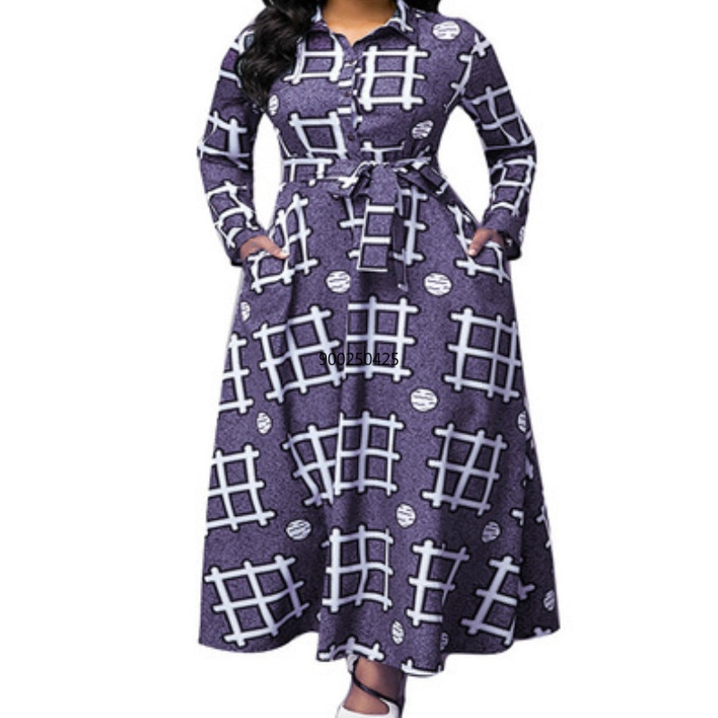 African Fashion Dashiki Print Patchwork Dress Women Clothes Pocket Ladies Bazin Nigerian Ankara Dress Split Long Robe Plus Size African Fashion Dashiki Print Patchwork Dress Women Clothes Pocket Ladies Bazin Nigerian Ankara Dress Split Long Robe Plus Size