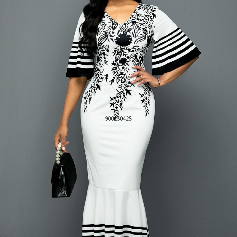 African Fashion Dashiki Print Patchwork Dress Women Clothes Pocket Ladies Bazin Nigerian Ankara Dress Split Long Robe Plus Size African Fashion Dashiki Print Patchwork Dress Women Clothes Pocket Ladies Bazin Nigerian Ankara Dress Split Long Robe Plus Size