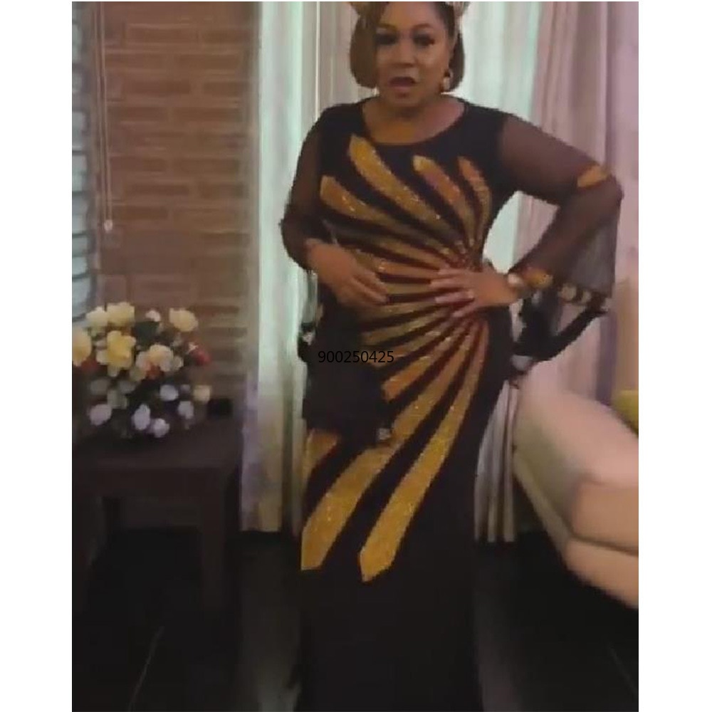 African Fashion Dashiki Print Patchwork Dress Women Clothes Pocket Ladies Bazin Nigerian Ankara Dress Split Long Robe Plus Size African Fashion Dashiki Print Patchwork Dress Women Clothes Pocket Ladies Bazin Nigerian Ankara Dress Split Long Robe Plus Size