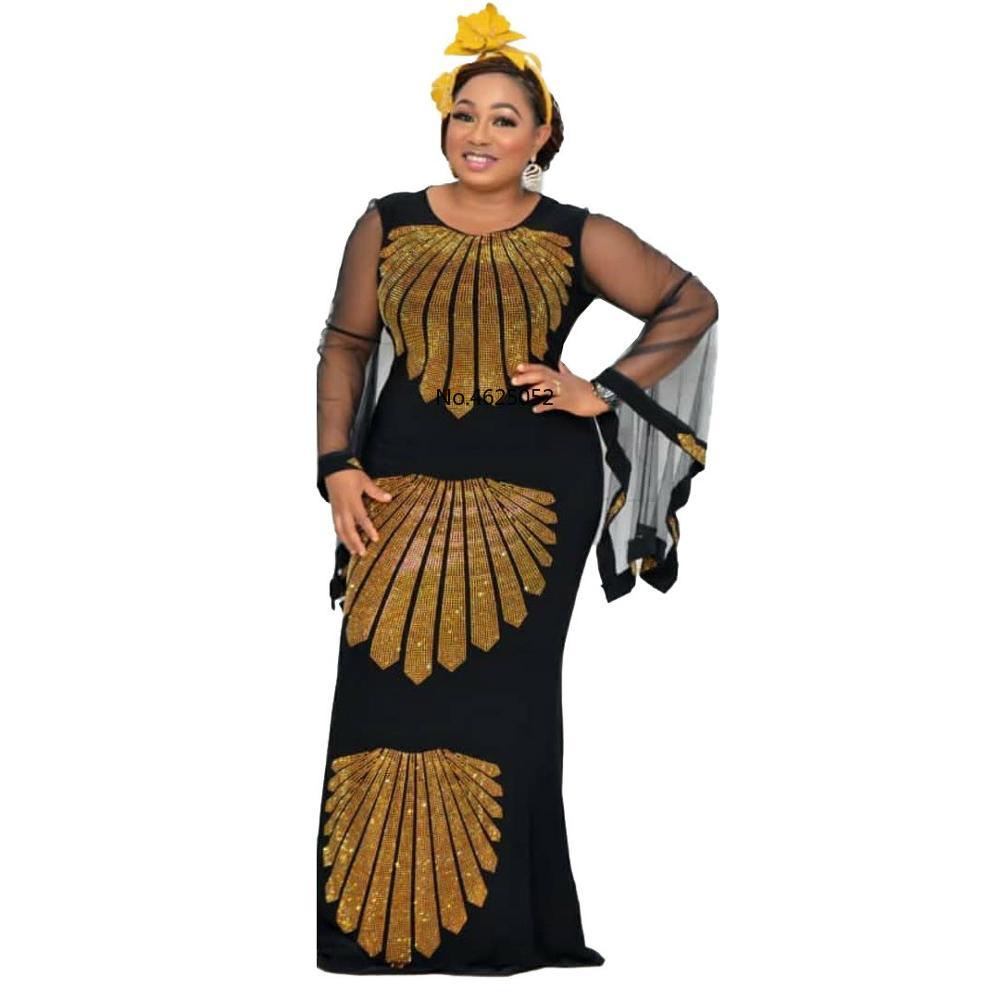 African Fashion Dashiki Print Patchwork Dress Women Clothes Pocket Ladies Bazin Nigerian Ankara Dress Split Long Robe Plus Size African Fashion Dashiki Print Patchwork Dress Women Clothes Pocket Ladies Bazin Nigerian Ankara Dress Split Long Robe Plus Size