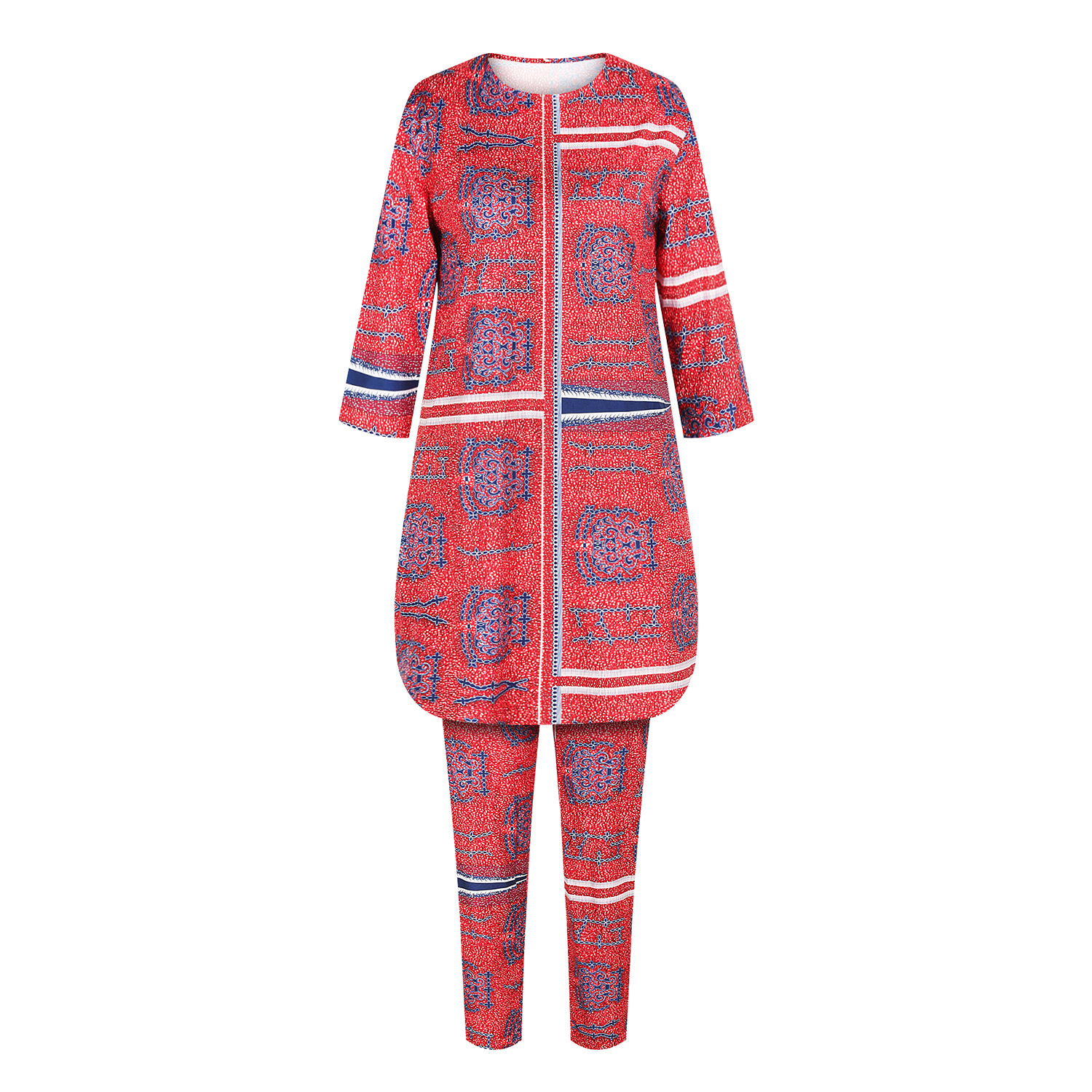 2 Piece African Sets For Women New Africa Print Elastic Bazin Baggy Pants Rock Style Dashiki Sleeve Famous Suit Lady Tracksuits