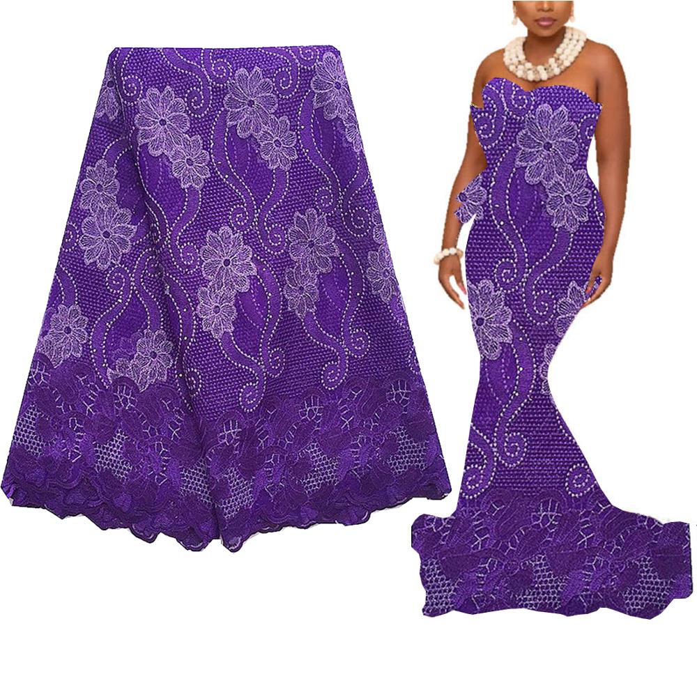 Wedding Latest African Laces Fabric 2020 High Quality Nigerian Lace Fabrics 5 yards Embroidery Guipure Cord French Lace Fabric Wedding Latest African Laces Fabric 2020 High Quality Nigerian Lace Fabrics 5 yards Embroidery Guipure Cord French Lace Fabric