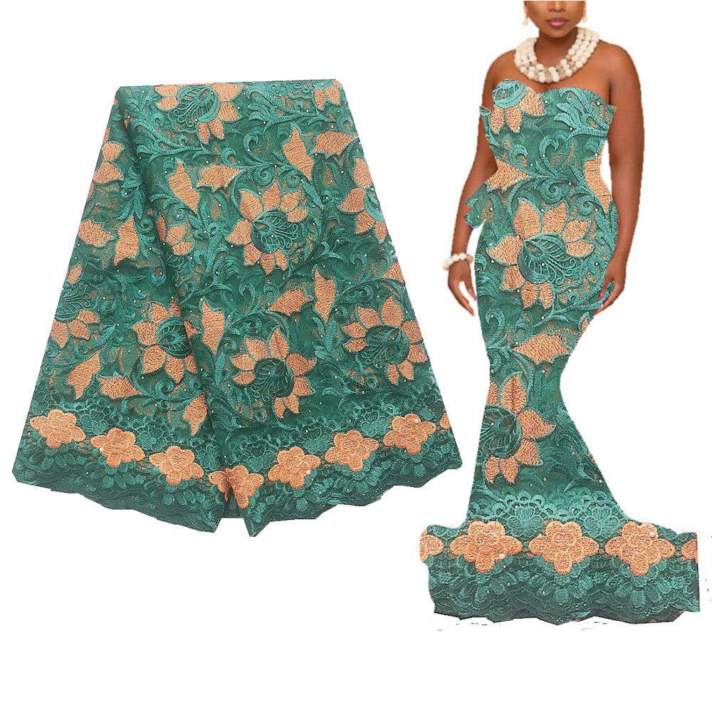 2021 Embroidery Swiss Cord Materials African Lace Fabric 5 Yards Latest French Guipure Tulle Lace Fabric Wedding Nigerian Lace 2021 Embroidery Swiss Cord Materials African Lace Fabric 5 Yards Latest French Guipure Tulle Lace Fabric Wedding Nigerian Lace