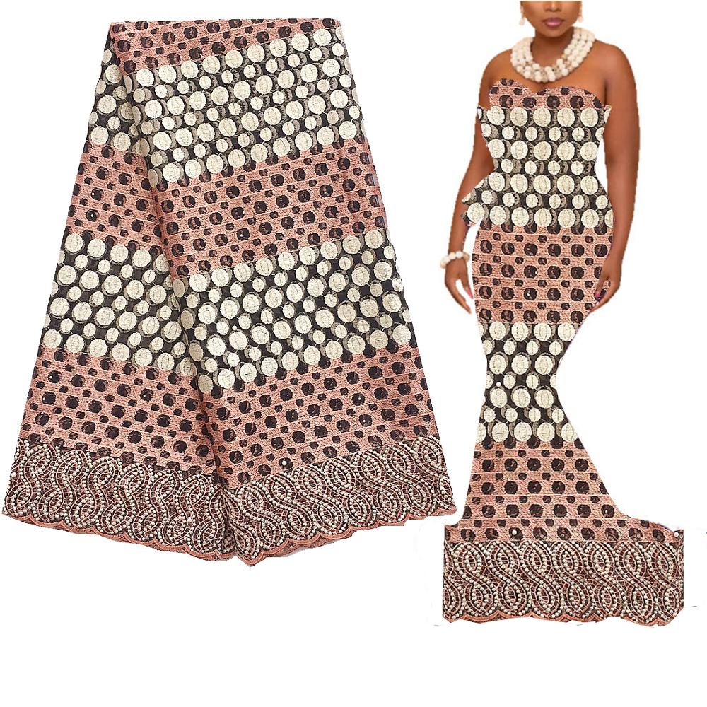 2021 Embroidery Swiss Cord Materials African Lace Fabric 5 Yards Latest French Guipure Tulle Lace Fabric Wedding Nigerian Lace 2021 Embroidery Swiss Cord Materials African Lace Fabric 5 Yards Latest French Guipure Tulle Lace Fabric Wedding Nigerian Lace