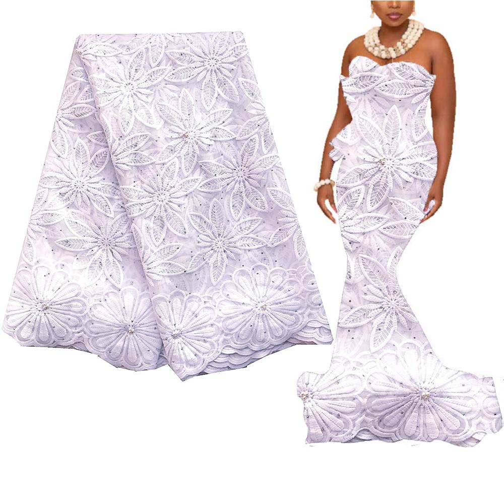 2021 Embroidery Swiss Cord Materials African Lace Fabric 5 Yards Latest French Guipure Tulle Lace Fabric Wedding Nigerian Lace 2021 Embroidery Swiss Cord Materials African Lace Fabric 5 Yards Latest French Guipure Tulle Lace Fabric Wedding Nigerian Lace