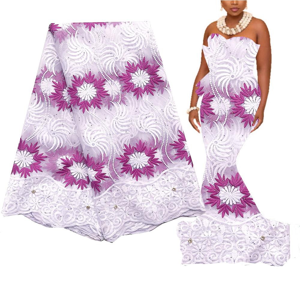 2021 Embroidery Swiss Cord Materials African Lace Fabric 5 Yards Latest French Guipure Tulle Lace Fabric Wedding Nigerian Lace 2021 Embroidery Swiss Cord Materials African Lace Fabric 5 Yards Latest French Guipure Tulle Lace Fabric Wedding Nigerian Lace