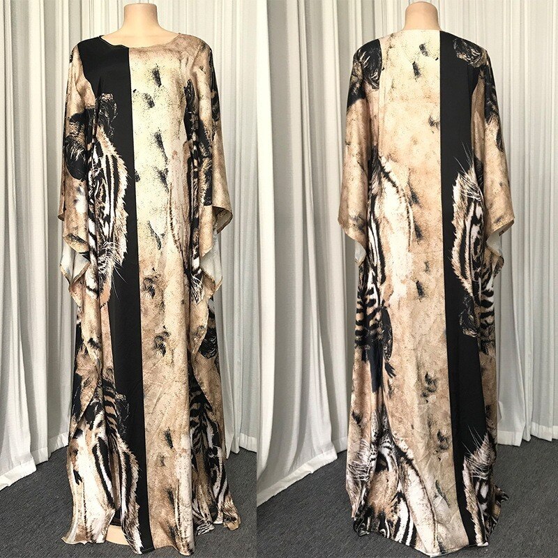 African Abaya Print Dashiki Dress Bat Sleeve Abaya Hijab Loose Muslim Bazin Design Long Maxi Robe Gowns Riche Sexy Lady African Abaya Print Dashiki Dress Bat Sleeve Abaya Hijab Loose Muslim Bazin Design Long Maxi Robe Gowns Riche Sexy Lady