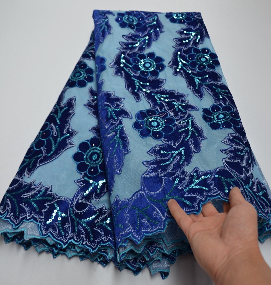 Velvet Lace Fabric for Dresses Latest Nigerian French Tulle Lace with Sequin High Quality African Sequins Lace Fabric TS9039 Velvet Lace Fabric for Dresses Latest Nigerian French Tulle Lace with Sequin High Quality African Sequins Lace Fabric TS9039
