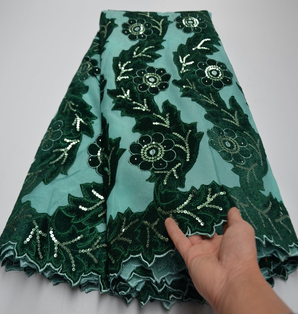 Velvet Lace Fabric for Dresses Latest Nigerian French Tulle Lace with Sequin High Quality African Sequins Lace Fabric TS9039 Velvet Lace Fabric for Dresses Latest Nigerian French Tulle Lace with Sequin High Quality African Sequins Lace Fabric TS9039