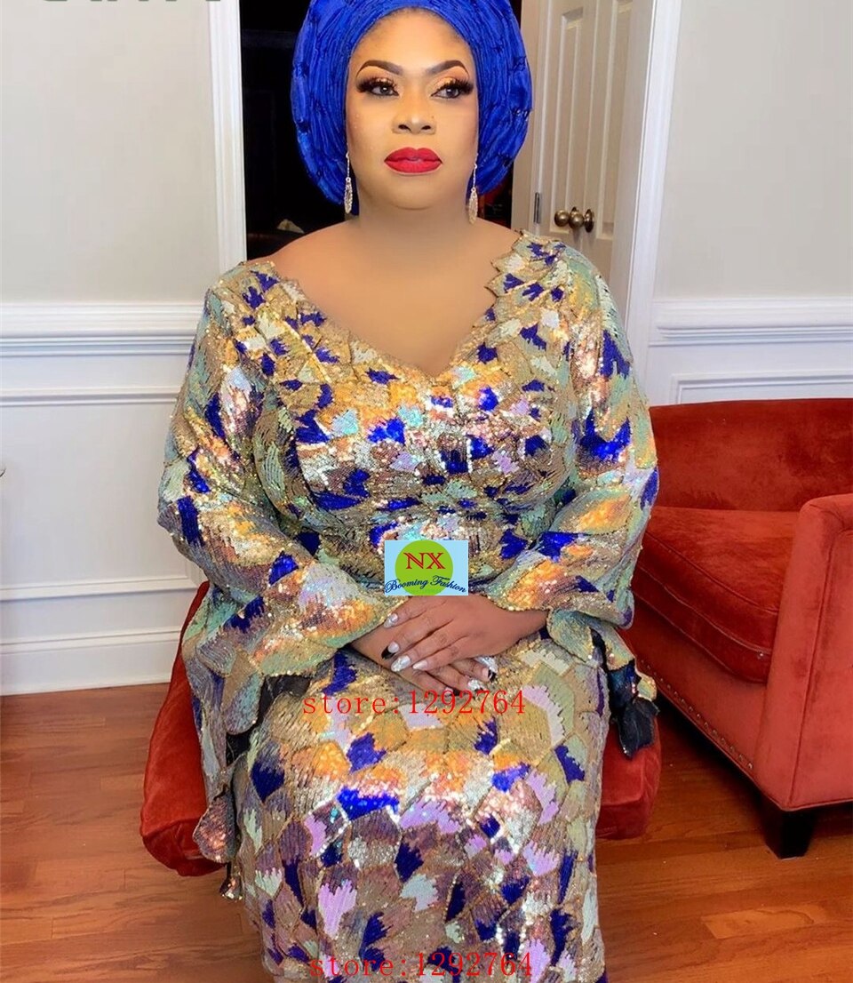 Newest African Lace Fabric High Quality Lace changing With Sequins color Latest French Tulle Lace Fabric For Party dress ML8772 Newest African Lace Fabric High Quality Lace changing With Sequins color Latest French Tulle Lace Fabric For Party dress ML8772