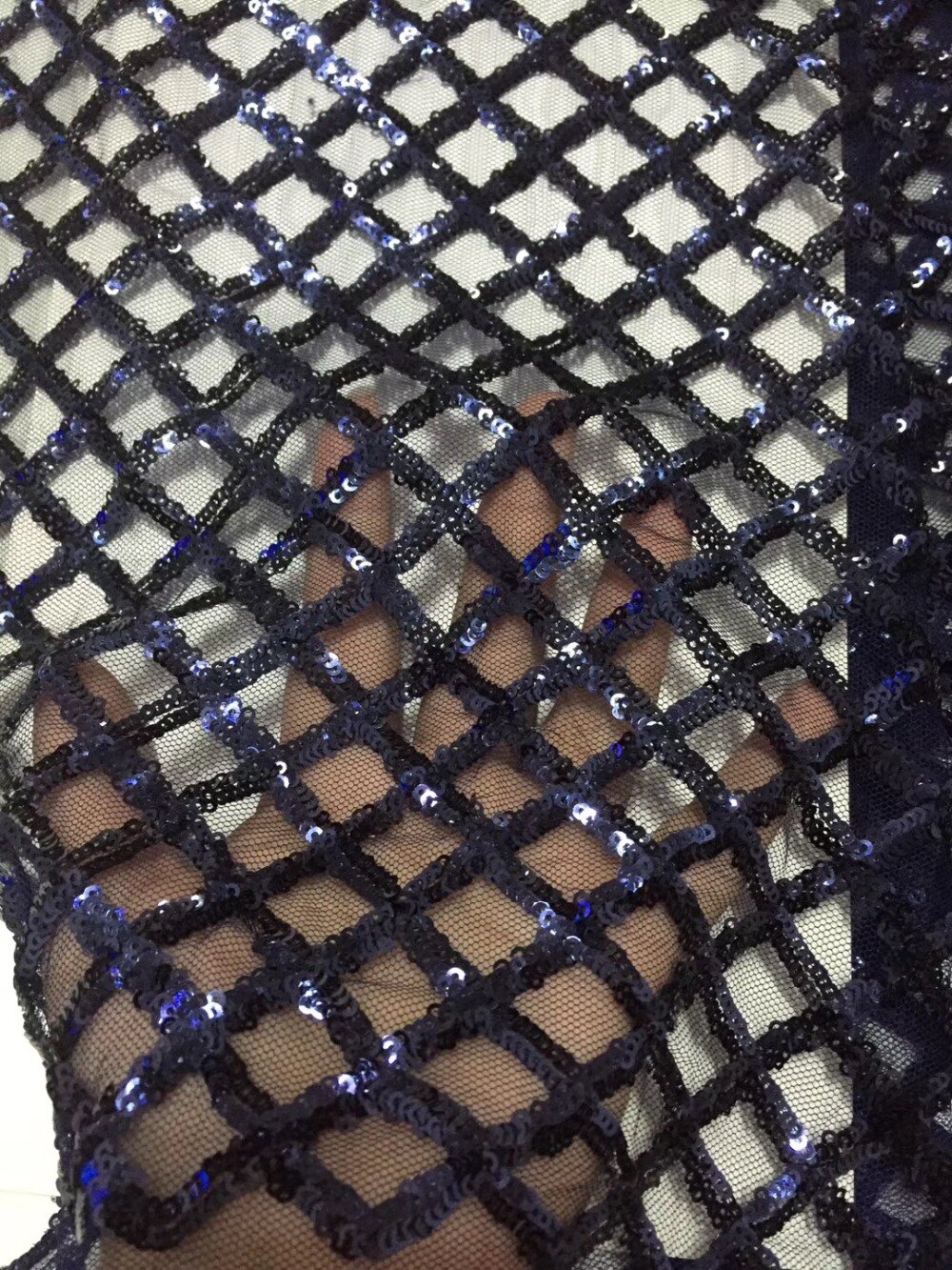 luxury sequin lace fabric high quality african lace fabric 2018 embroidered tulle net lace french fabric TS6617 luxury sequin lace fabric high quality african lace fabric 2018 embroidered tulle net lace french fabric TS6617