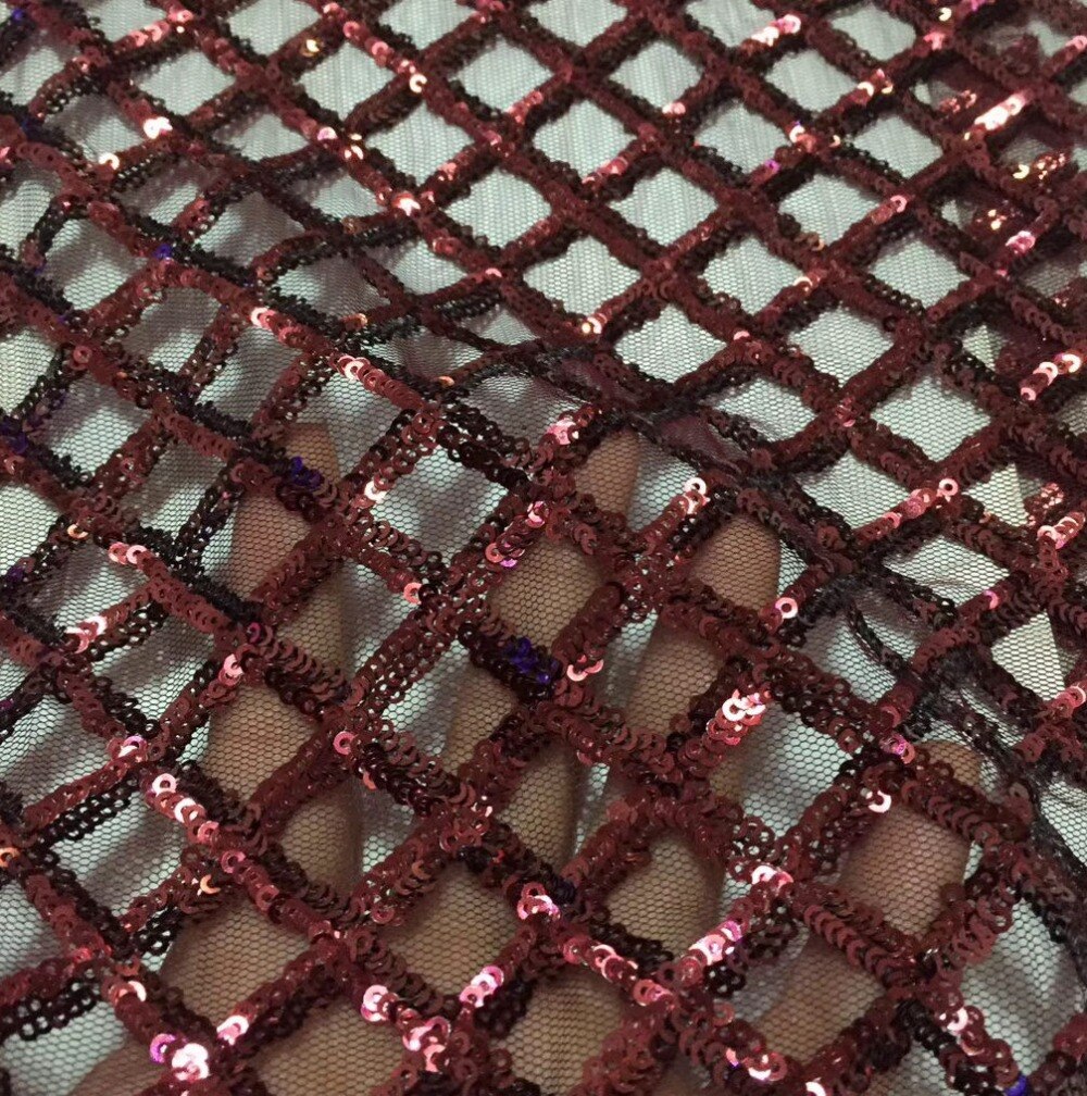 luxury sequin lace fabric high quality african lace fabric 2018 embroidered tulle net lace french fabric TS6617 luxury sequin lace fabric high quality african lace fabric 2018 embroidered tulle net lace french fabric TS6617
