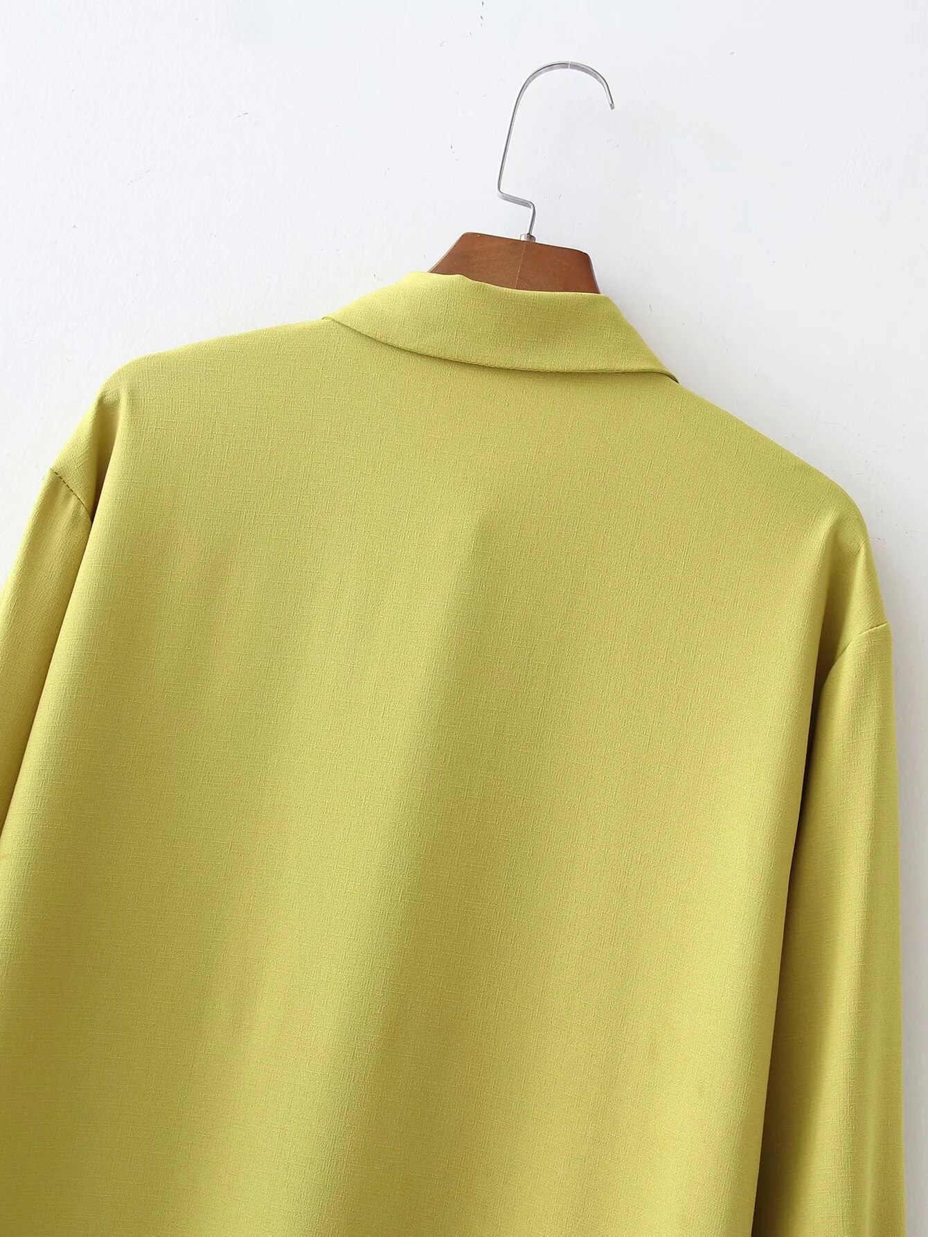 Za 2021 Dresses Women Casual Yellow Long Sleeve Shirt Dress Woman Linen Oversized Dress Loose Chic Asymmetric Button Dresses