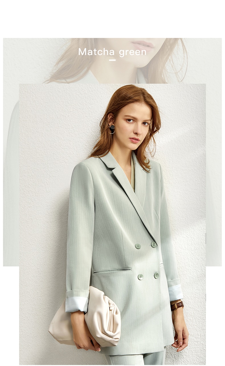 Amii Minimalism Spring Suit Female Offical Lady Blazer Women,Lace Vneck Tanks,High Waist Women's pants Female Shorts 12060909