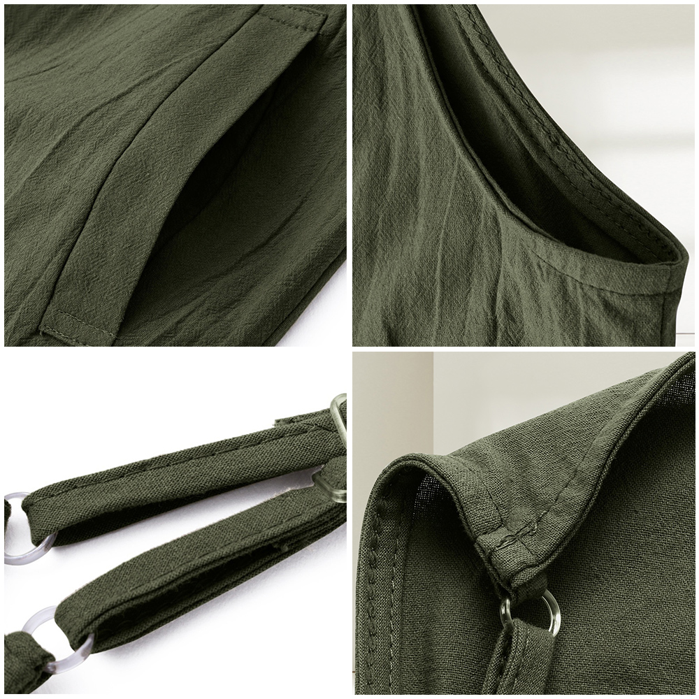 Women Sleeveless Straps Jumpsuits Summer Wide Leg Trousers Dungaree Bib Overalls Solid Loose Rompers Casual Plus Size Pants