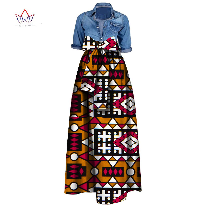 Summer Woman Long Maxi Skirt For Women African Dashiki For Women Bazin Riche Robe Longue Femme Plus Size Skirt Natural Wy1036 Summer Woman Long Maxi Skirt For Women African Dashiki For Women Bazin Riche Robe Longue Femme Plus Size Skirt Natural Wy1036