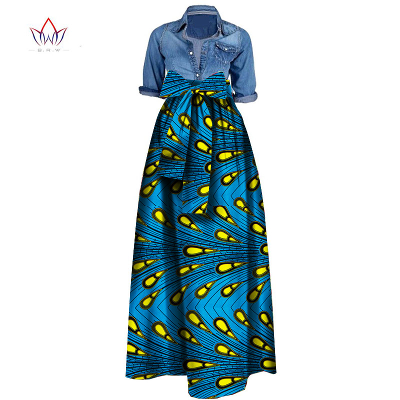 Summer Woman Long Maxi Skirt For Women African Dashiki For Women Bazin Riche Robe Longue Femme Plus Size Skirt Natural Wy1036 Summer Woman Long Maxi Skirt For Women African Dashiki For Women Bazin Riche Robe Longue Femme Plus Size Skirt Natural Wy1036