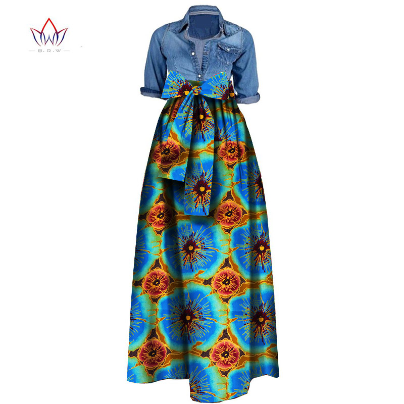 Summer Woman Long Maxi Skirt For Women African Dashiki For Women Bazin Riche Robe Longue Femme Plus Size Skirt Natural Wy1036 Summer Woman Long Maxi Skirt For Women African Dashiki For Women Bazin Riche Robe Longue Femme Plus Size Skirt Natural Wy1036