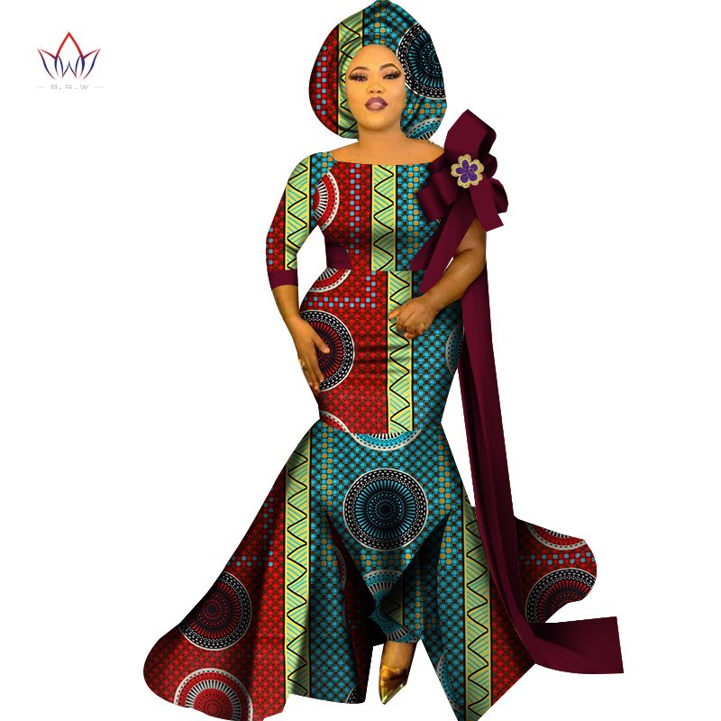 African Wedding Dresses for Women 2021 Lady Plus Size Women Dress Print o-neck Collar Short Sleeve Ladies Long Dress WY7075 African Wedding Dresses for Women 2021 Lady Plus Size Women Dress Print o-neck Collar Short Sleeve Ladies Long Dress WY7075