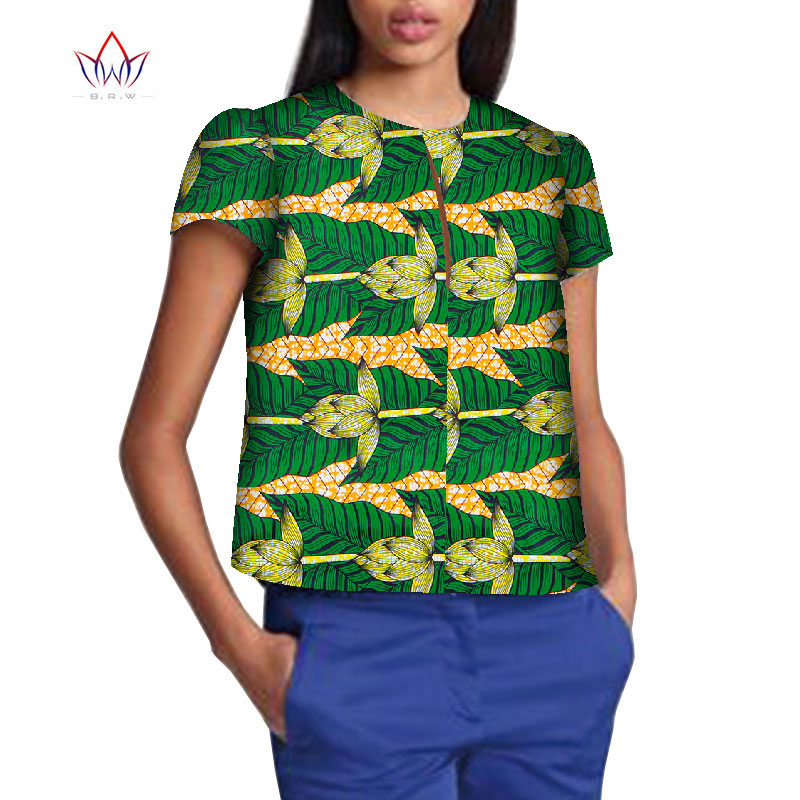 Robe Africaine Femme 2021 Women Blouse Ankara Wax Print Tops African Traditional Ladies Dashiki Clothes Plus Size T-shirt WY8499 Robe Africaine Femme 2021 Women Blouse Ankara Wax Print Tops African Traditional Ladies Dashiki Clothes Plus Size T-shirt WY8499
