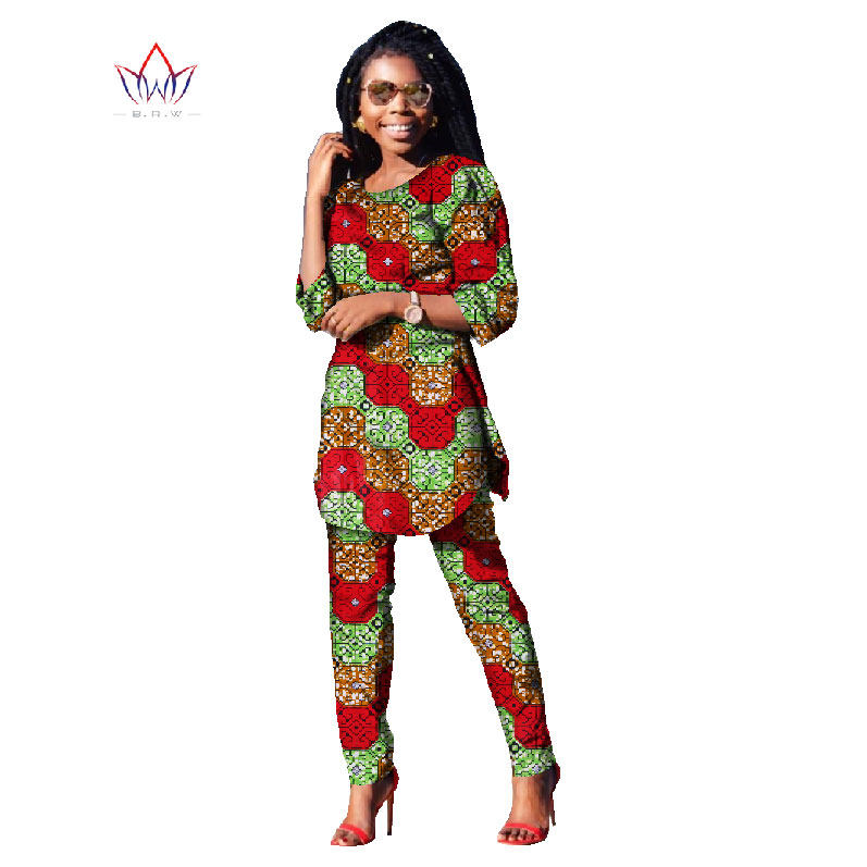 2020 Spring Two Piece Casual Set Wax Top And Pants Suits African 6xl Africa Cotton Clothing Woman Plus Size Brand Custom WY481 2020 Spring Two Piece Casual Set Wax Top And Pants Suits African 6xl Africa Cotton Clothing Woman Plus Size Brand Custom WY481