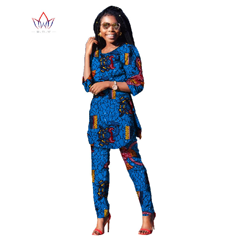 2020 Spring Two Piece Casual Set Wax Top And Pants Suits African 6xl Africa Cotton Clothing Woman Plus Size Brand Custom WY481 2020 Spring Two Piece Casual Set Wax Top And Pants Suits African 6xl Africa Cotton Clothing Woman Plus Size Brand Custom WY481
