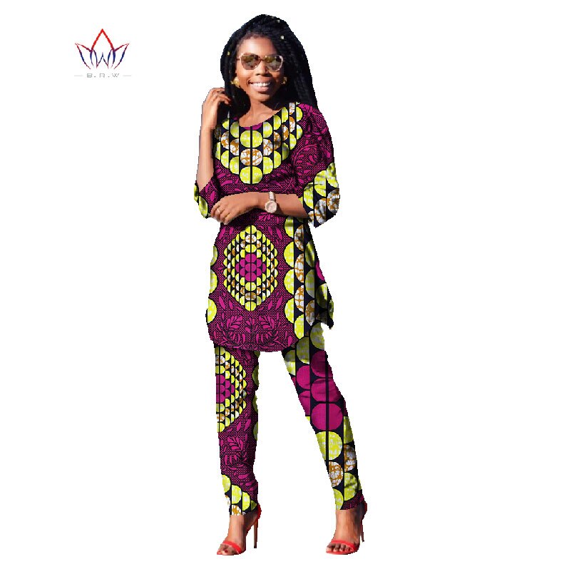 2020 Spring Two Piece Casual Set Wax Top And Pants Suits African 6xl Africa Cotton Clothing Woman Plus Size Brand Custom WY481 2020 Spring Two Piece Casual Set Wax Top And Pants Suits African 6xl Africa Cotton Clothing Woman Plus Size Brand Custom WY481