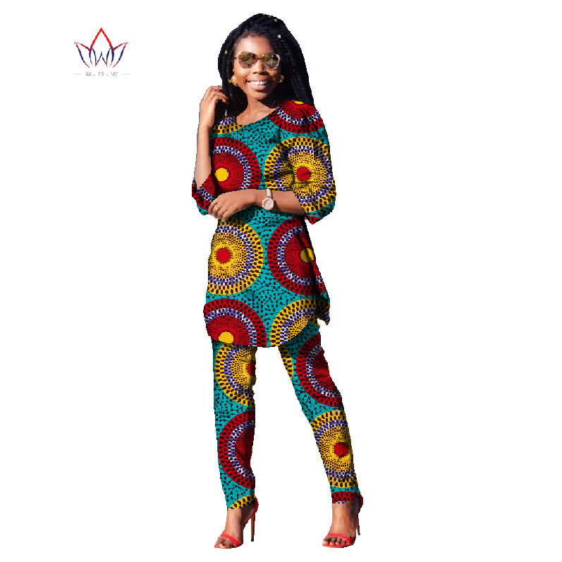 2020 Spring Two Piece Casual Set Wax Top And Pants Suits African 6xl Africa Cotton Clothing Woman Plus Size Brand Custom WY481 2020 Spring Two Piece Casual Set Wax Top And Pants Suits African 6xl Africa Cotton Clothing Woman Plus Size Brand Custom WY481