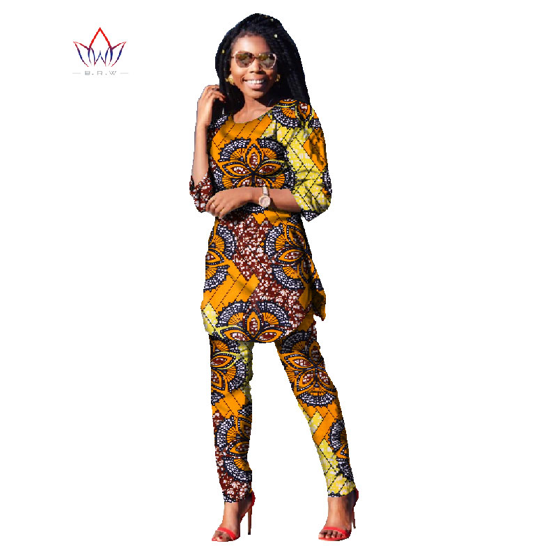 2020 Spring Two Piece Casual Set Wax Top And Pants Suits African 6xl Africa Cotton Clothing Woman Plus Size Brand Custom WY481 2020 Spring Two Piece Casual Set Wax Top And Pants Suits African 6xl Africa Cotton Clothing Woman Plus Size Brand Custom WY481