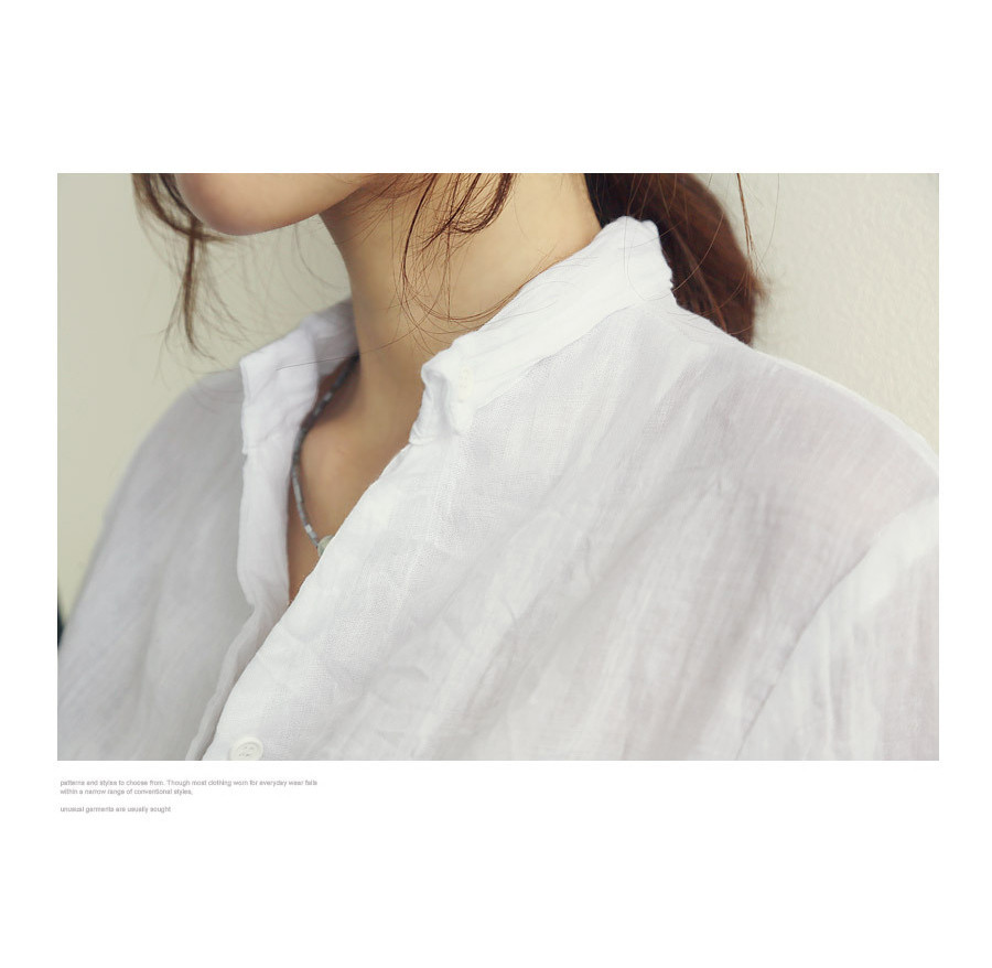 Chemisier Femme Womens Tops Fashion 2020 Summer Linen White Shirt Women Long Sleeve Blouse Korean Woman Clothes Roupas Femininas Chemisier Femme Womens Tops Fashion 2020 Summer Linen White Shirt Women Long Sleeve Blouse Korean Woman Clothes Roupas Femininas