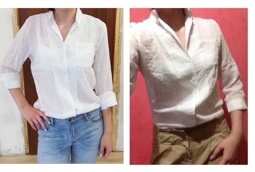 Chemisier Femme Womens Tops Fashion 2020 Summer Linen White Shirt Women Long Sleeve Blouse Korean Woman Clothes Roupas Femininas Chemisier Femme Womens Tops Fashion 2020 Summer Linen White Shirt Women Long Sleeve Blouse Korean Woman Clothes Roupas Femininas