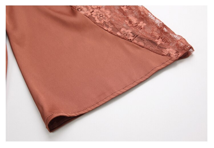 CINOON Sexy Female Sleepwear Silk Robe Set Summer Kimono Bathrobe Lace Bath Gown Wedding Night Dress Home Clothes Nightwear CINOON Sexy Female Sleepwear Silk Robe Set Summer Kimono Bathrobe Lace Bath Gown Wedding Night Dress Home Clothes Nightwear