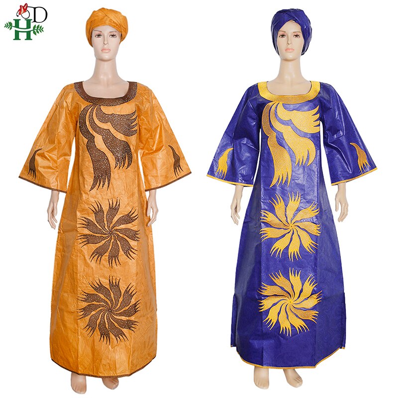 H&D 2021 New African Dresses For Women 4xl 5xl Plus Size Bazin Riche Maxi Dress Lady Ankara Robe European Clothes Party Gowns H&D 2021 New African Dresses For Women 4xl 5xl Plus Size Bazin Riche Maxi Dress Lady Ankara Robe European Clothes Party Gowns