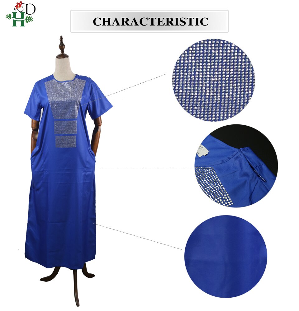 H&D African Couple Clothes Suits Long Dresses For Women African Men Dashiki Shirt Pant Set 2021 New Clothing With Shining Stones H&D African Couple Clothes Suits Long Dresses For Women African Men Dashiki Shirt Pant Set 2021 New Clothing With Shining Stones