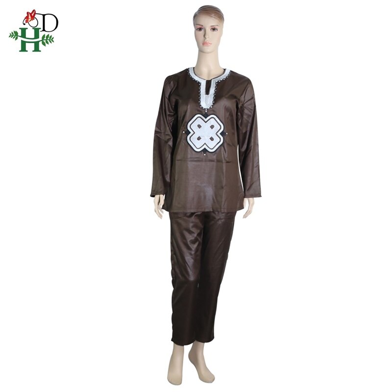 H&D Dashiki Parent Kid Set 2021 African Children Clothing African Women Mother Boy Clothes Embroidery Shirt Pant 2 Piece Suits H&D Dashiki Parent Kid Set 2021 African Children Clothing African Women Mother Boy Clothes Embroidery Shirt Pant 2 Piece Suits