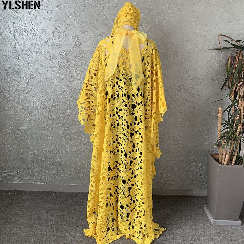 New Lace Africa Dress African Dresses for Women African Clothes 2021 Dashiki Organza Bow Taditional Boubou Robe Africaine Femme New Lace Africa Dress African Dresses for Women African Clothes 2021 Dashiki Organza Bow Taditional Boubou Robe Africaine Femme