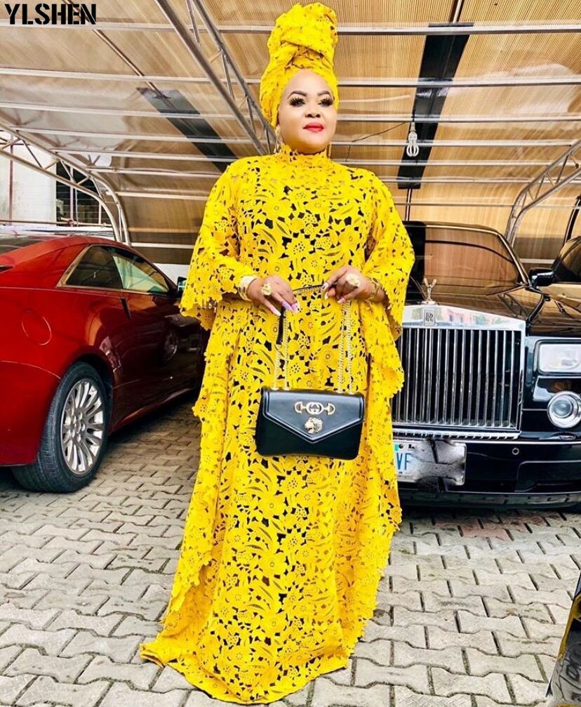 New Lace Africa Dress African Dresses for Women African Clothes 2021 Dashiki Organza Bow Taditional Boubou Robe Africaine Femme New Lace Africa Dress African Dresses for Women African Clothes 2021 Dashiki Organza Bow Taditional Boubou Robe Africaine Femme