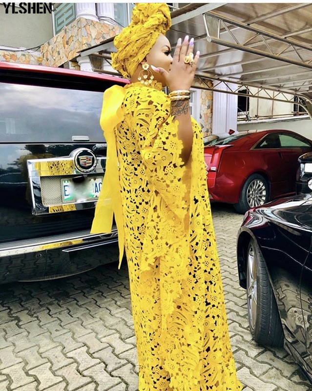New Lace Africa Dress African Dresses for Women African Clothes 2021 Dashiki Organza Bow Taditional Boubou Robe Africaine Femme New Lace Africa Dress African Dresses for Women African Clothes 2021 Dashiki Organza Bow Taditional Boubou Robe Africaine Femme