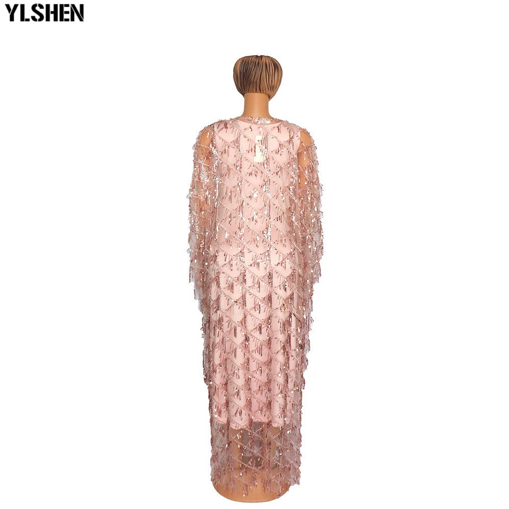 Long African Dresses for Women Plus Size Clothing Dashiki Tassel Sequins Abaya Muslim Dress Africa Clothes Robe Africaine Femme Long African Dresses for Women Plus Size Clothing Dashiki Tassel Sequins Abaya Muslim Dress Africa Clothes Robe Africaine Femme