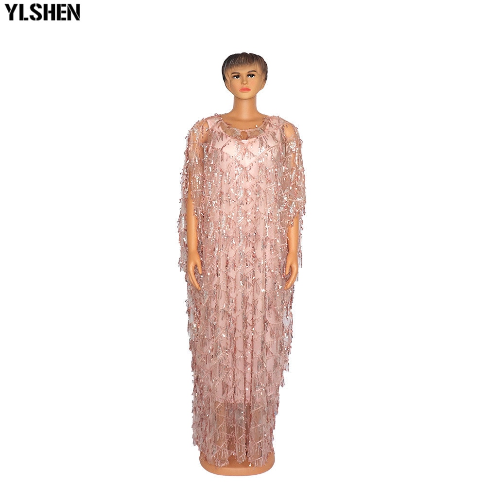 Long African Dresses for Women Plus Size Clothing Dashiki Tassel Sequins Abaya Muslim Dress Africa Clothes Robe Africaine Femme Long African Dresses for Women Plus Size Clothing Dashiki Tassel Sequins Abaya Muslim Dress Africa Clothes Robe Africaine Femme