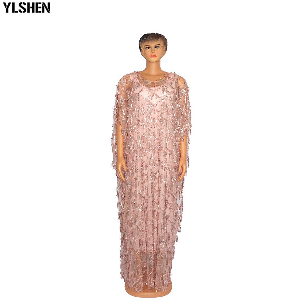 Long African Dresses for Women Plus Size Clothing Dashiki Tassel Sequins Abaya Muslim Dress Africa Clothes Robe Africaine Femme Long African Dresses for Women Plus Size Clothing Dashiki Tassel Sequins Abaya Muslim Dress Africa Clothes Robe Africaine Femme