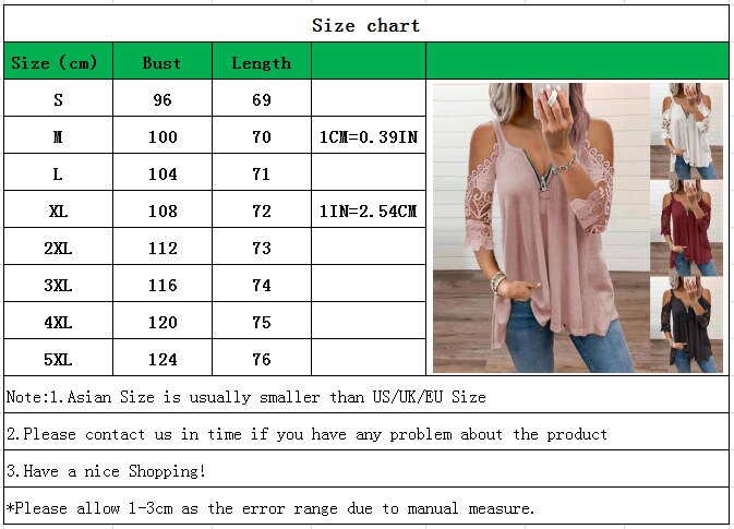 Sexy Summer Half Sleeve Lace Shirt Women Casual Zipper V Neck Loose T Shirt Plus Size Hollow Out Sling Elegant Pullover Tops
